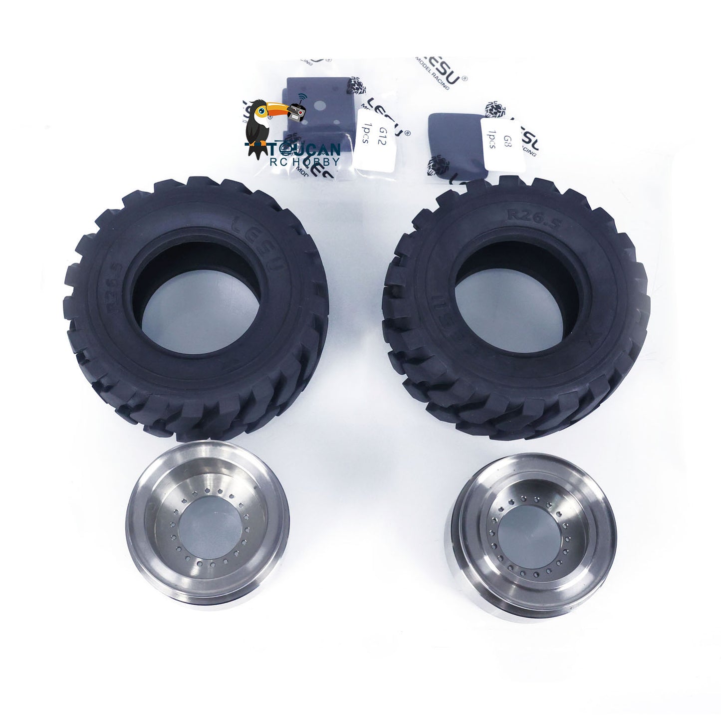LESU 1/14 Aoue-H13ixc KIT Compacteur hydraulique RC A0009