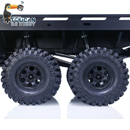 US STOCK CROSSRC JT6 6WD 6X6 RTR 2.4GHz 1/10 RC Crawler Télécommande Modèle de voiture à plateau