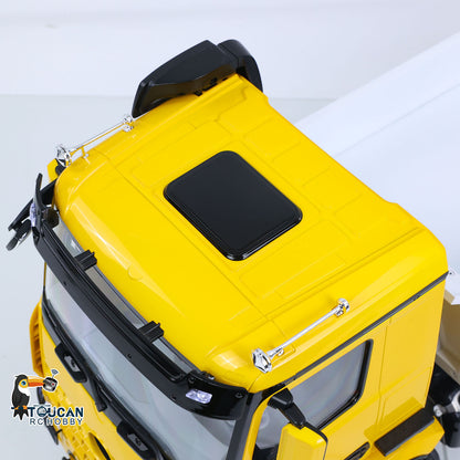 3363 MD 1/14 4x4 Metal Remote Control Hydraulic Dumper 2Speed Gearbox Differential Locks RC Tipper Model ST8 Radio Light Sound