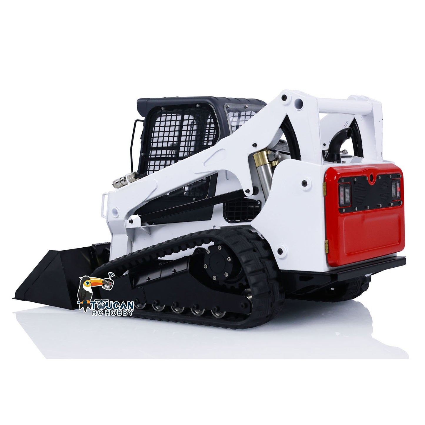 1/14 RC Hydraulic Skid-Steer Tracked Loader SM770 Remote Control Car Light Sound