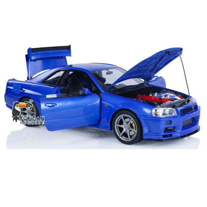 IN STOCK Capo 1/8 RTR 4x4 4WD R34 Assembled Painted RC Racing Drifting Car With Brushed Motor ESC