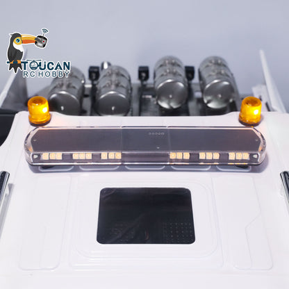 TOUCAN 8X8 RC Tractor Truck 1/14 4 Axles 3363 RTR Remote Control Car Metal Chassis