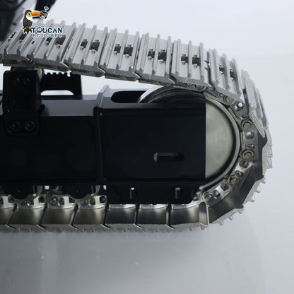 90% Metal LESU 1/14 RC Hydraulic Excavator Aoue ZX490 RTR 2Arms Heavy Digger Model PL18EV Lite Light Sound Smoke
