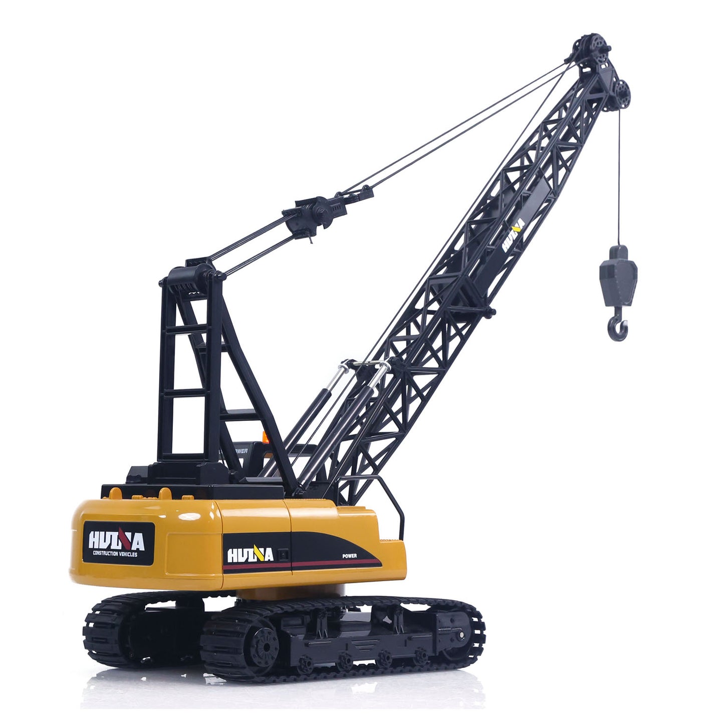 US STOCK HUINA 572 15CH RC 1/14 Construction Crane Truck Tower Excavator Model Car Toy