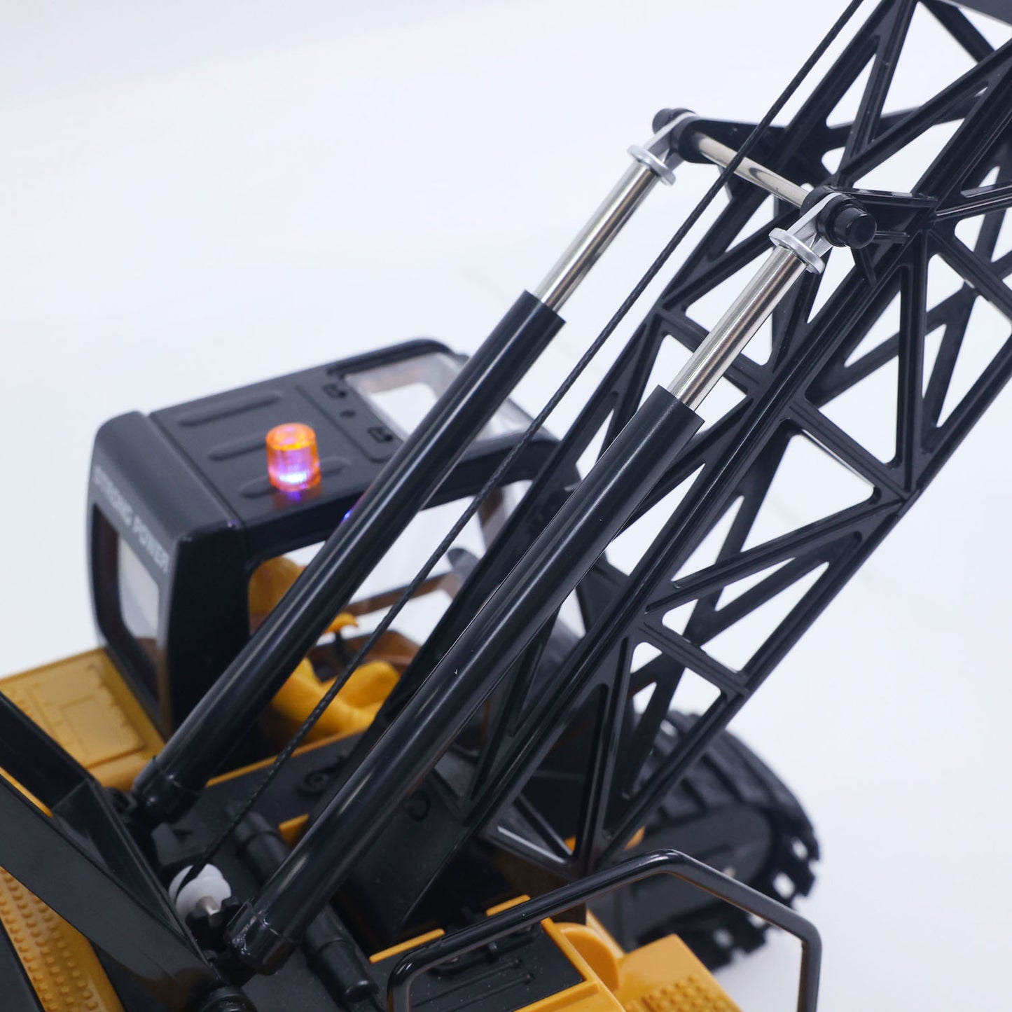 US STOCK HUINA 572 15CH RC 1/14 Construction Crane Truck Tower Excavator Model Car Toy