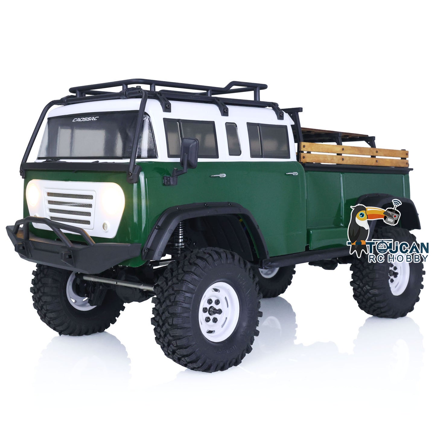 CROSSRC 1/10 JT4 4WD RC Off-Road Crawler PNP Green