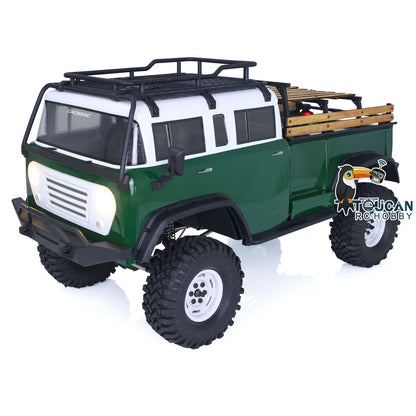 CROSSRC 1/10 JT4 4WD RC Off-Road Crawler PNP Green