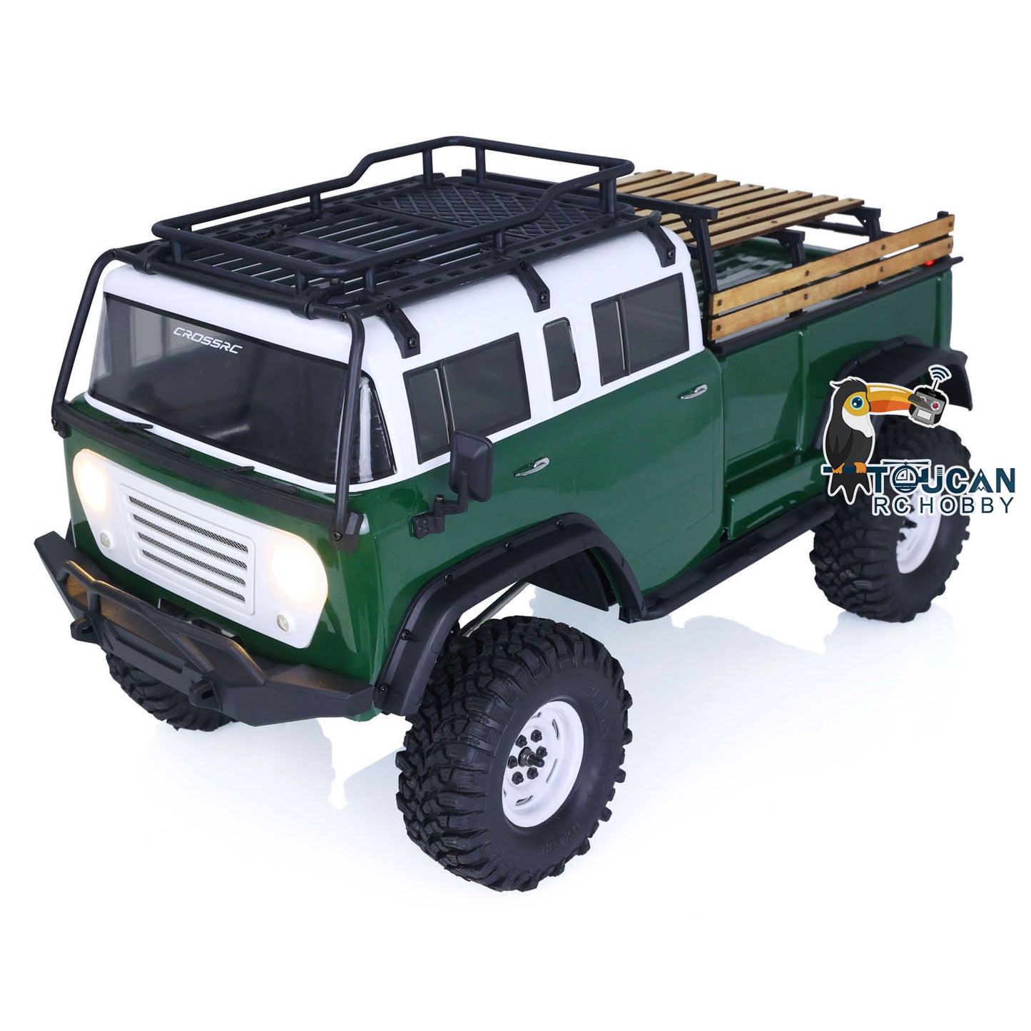 CROSSRC 1/10 JT4 4WD RC Off-Road Crawler PNP Green