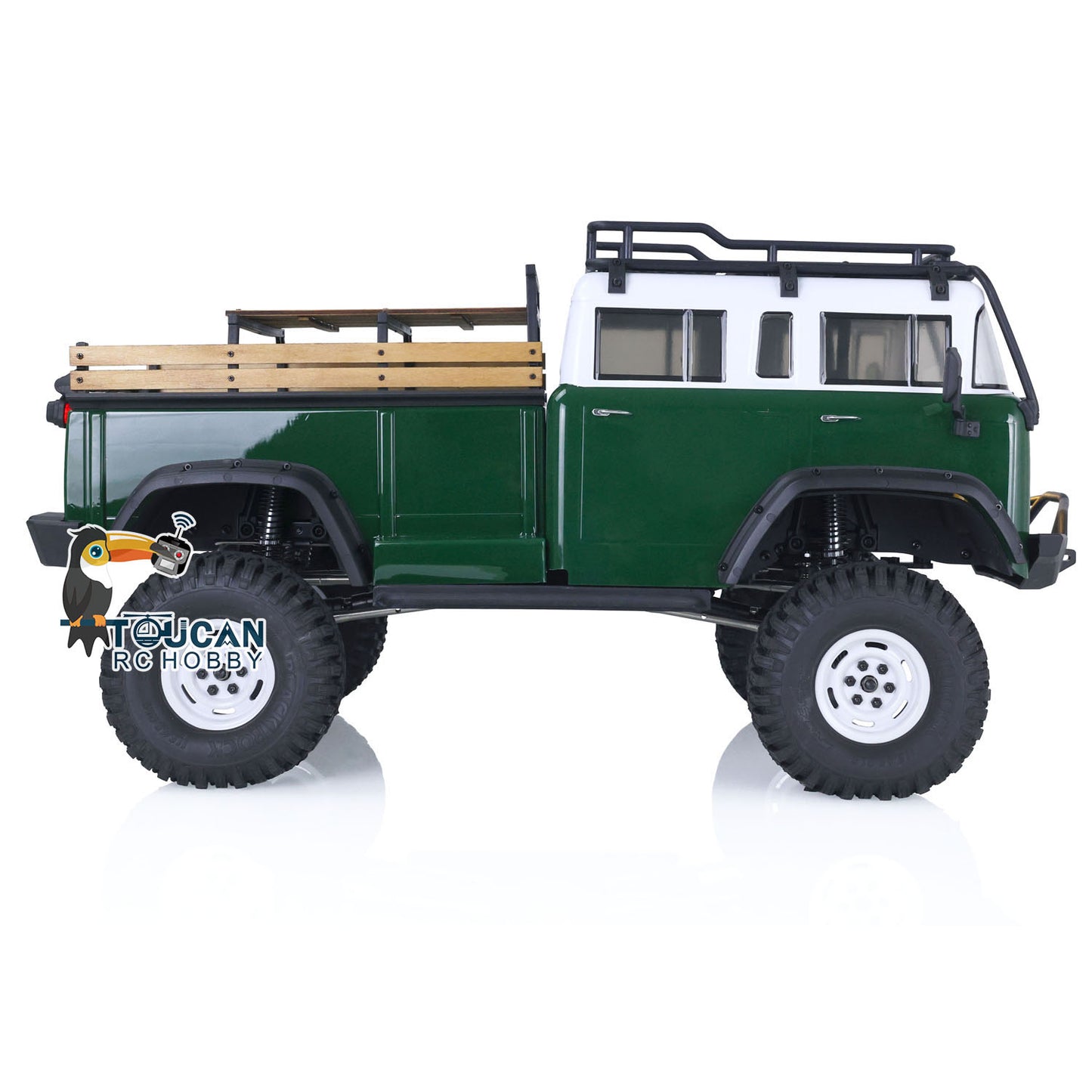 CROSSRC 1/10 JT4 4WD RC Off-Road Crawler PNP Green