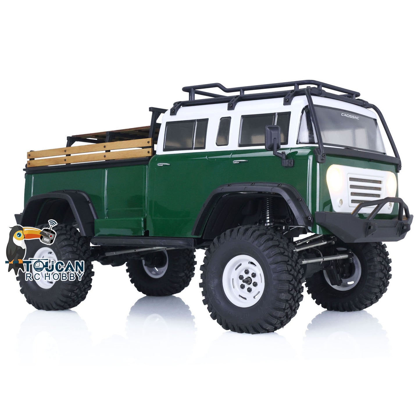 CROSSRC 1/10 JT4 4WD RC Off-Road Crawler PNP Green