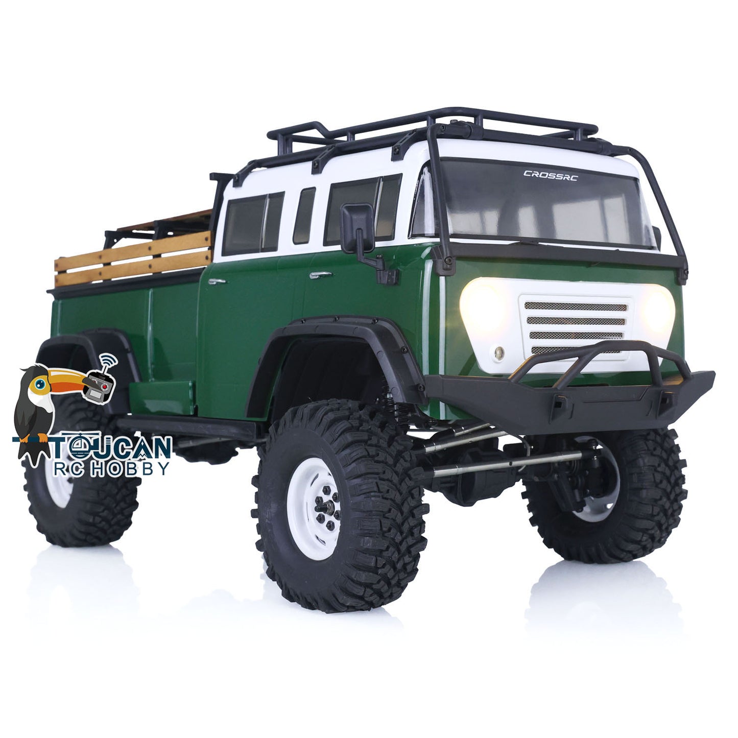 CROSSRC 1/10 JT4 4WD RC Off-Road Crawler PNP Green