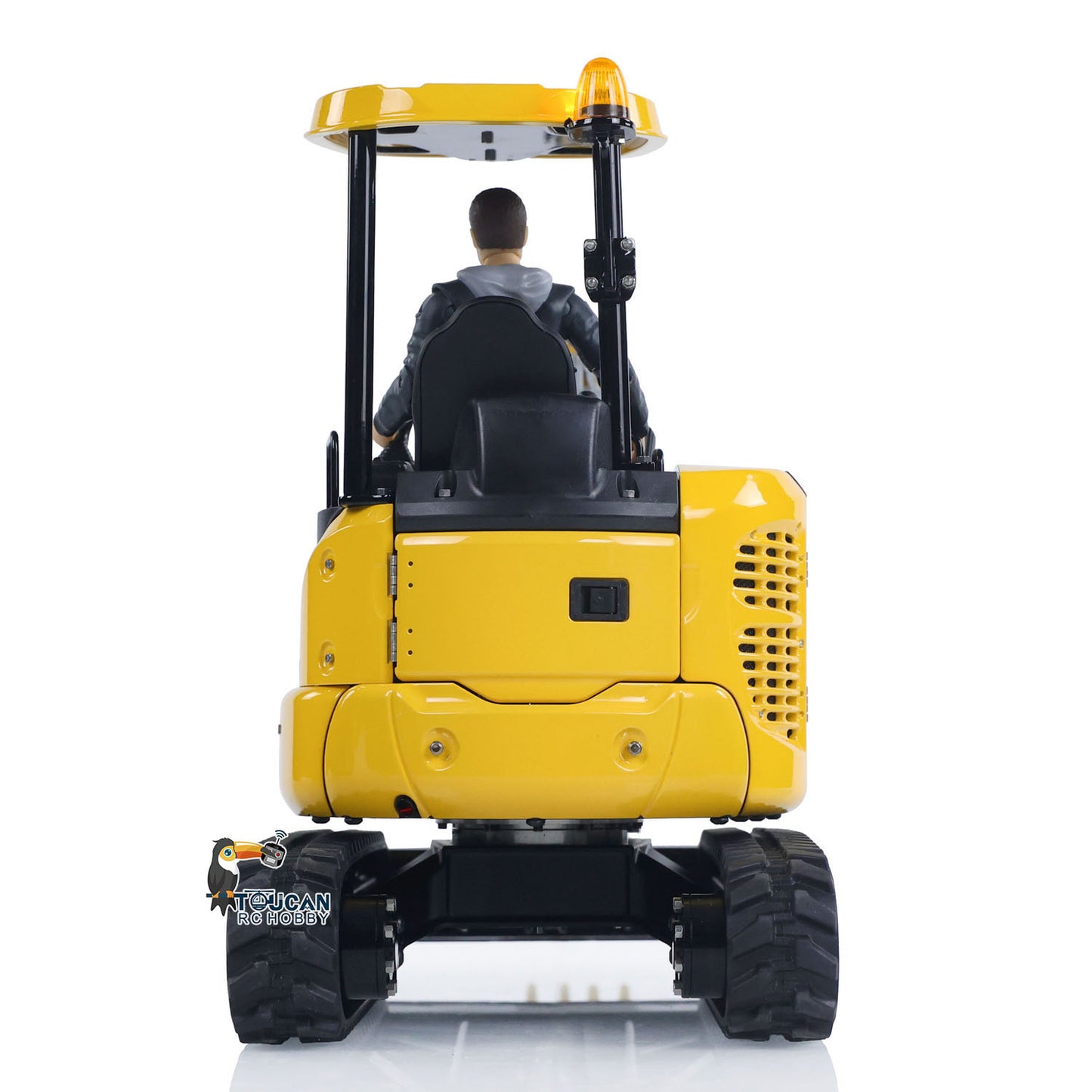 LESU 1/14 Mini RC Hydraulic Excavator PC30 Metal Radio Controlled Digger Model with 6CH Reversing Valves