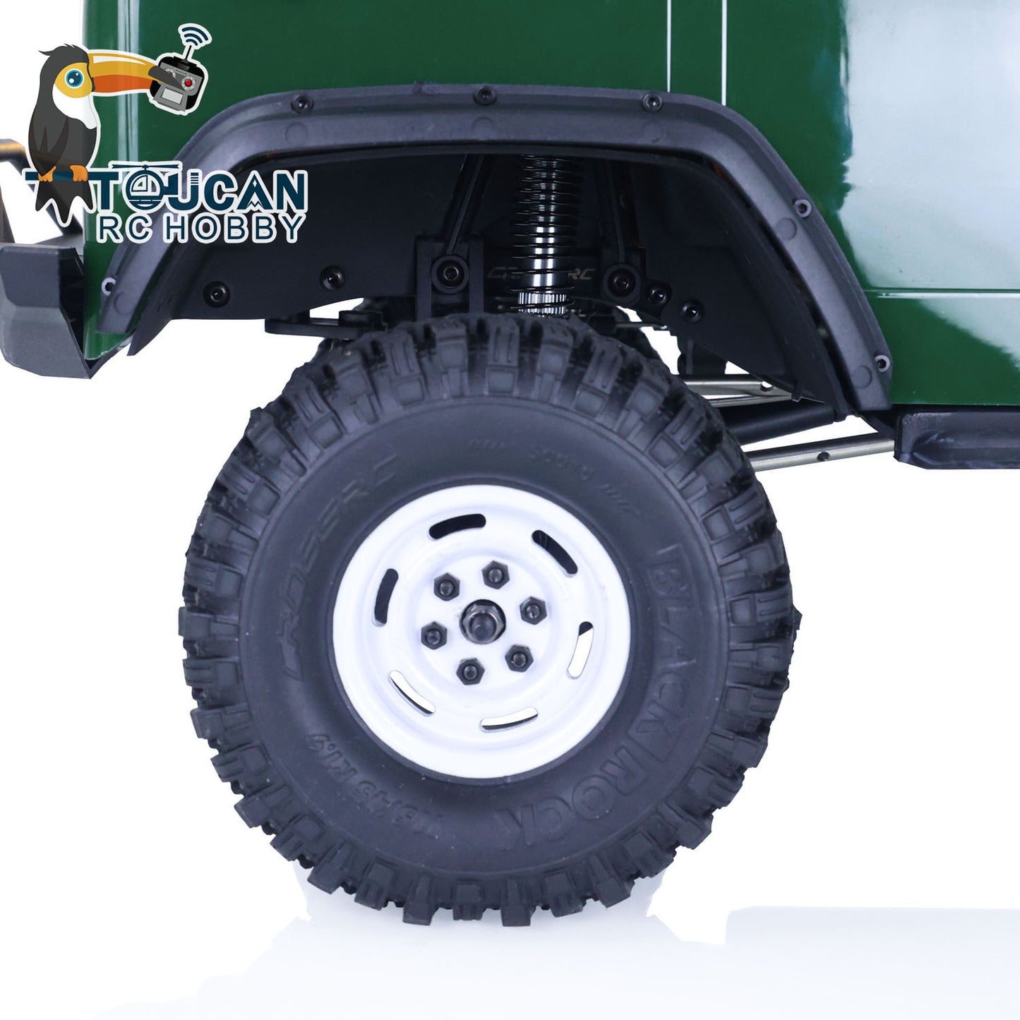 CROSSRC 1/10 JT4 4WD RC Off-Road Crawler PNP Green