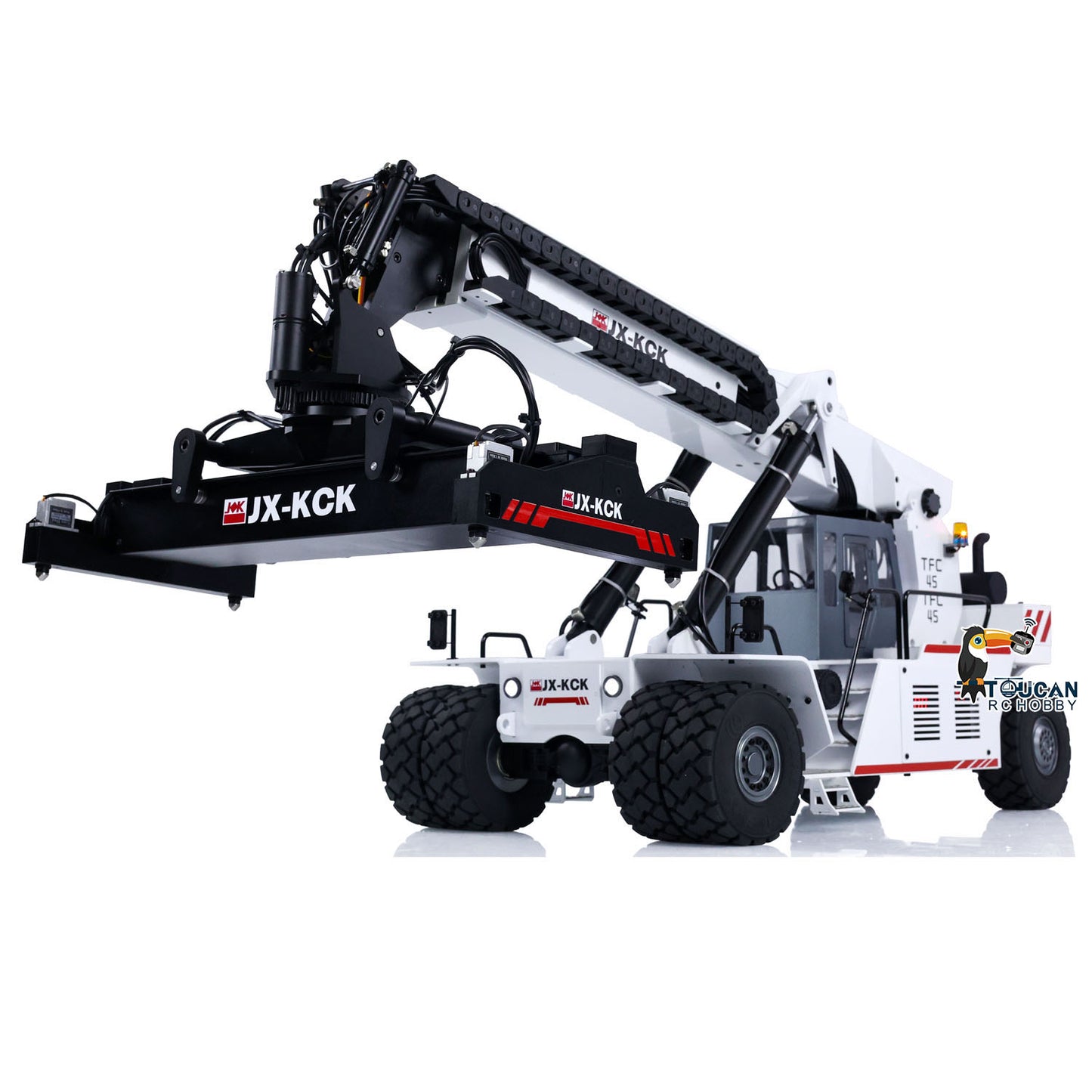 1/14 JX-KCK TFC45 RC Hydraulic Reach Stacker Container Handler