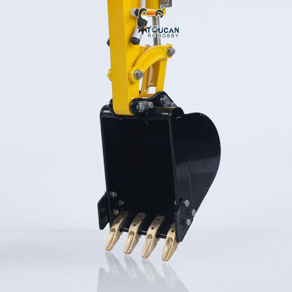 LESU 1/14 Mini RC Hydraulic Excavator PC30 Metal Radio Controlled Digger Model with 6CH Reversing Valves