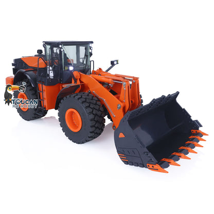 US STOCK 1/14 RC Hydraulic Loader for JDM 198 RTR HITACHIA ZW370 Construction Vehicles