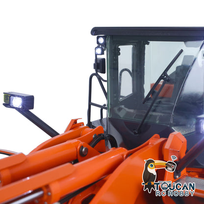 US STOCK 1/14 RC Hydraulic Loader for JDM 198 RTR HITACHIA ZW370 Construction Vehicles
