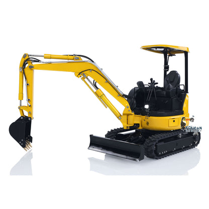 LESU 1/14 Mini RC Hydraulic Excavator PC30 Upgrade Sound System Version Metal Radio Controlled Digger Model Frsky X14 Radio