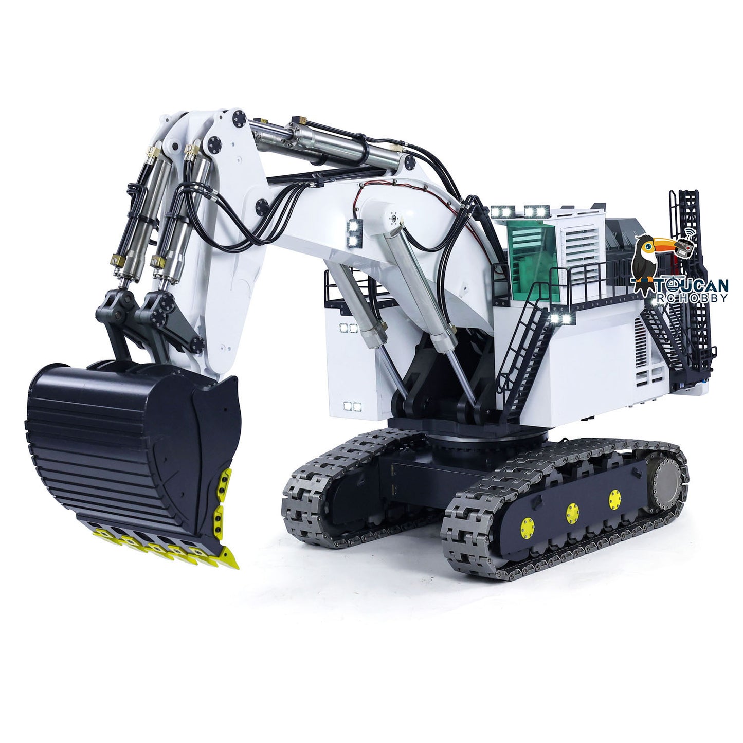 1/25 Double-pump Hydraulic RC Excavator RTR R9800 Diggers With Sound