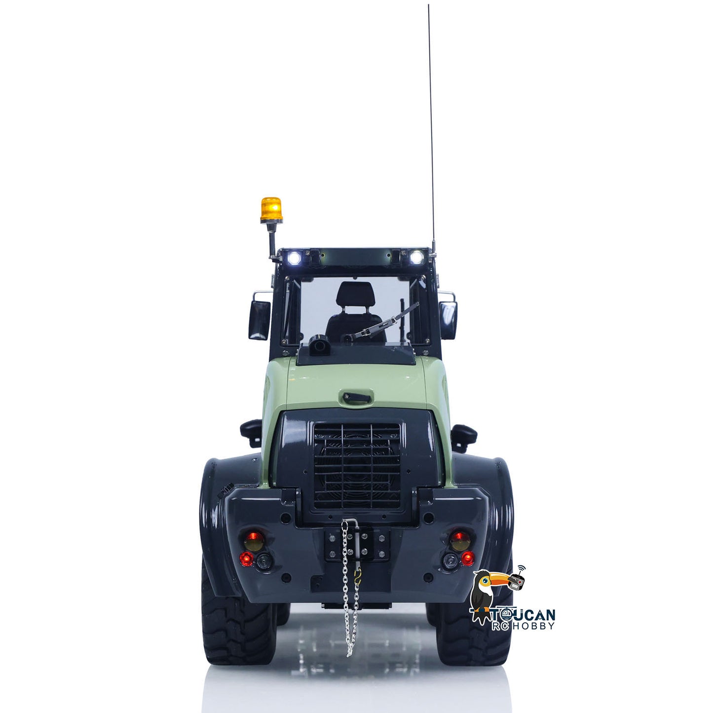 LESU Metal 1/14 Remote Control Hydraulic Loader Aoue WA100M-8 RTR 4CH Valve RC Engineering Vehicle Quick Coupler Lights Sounds