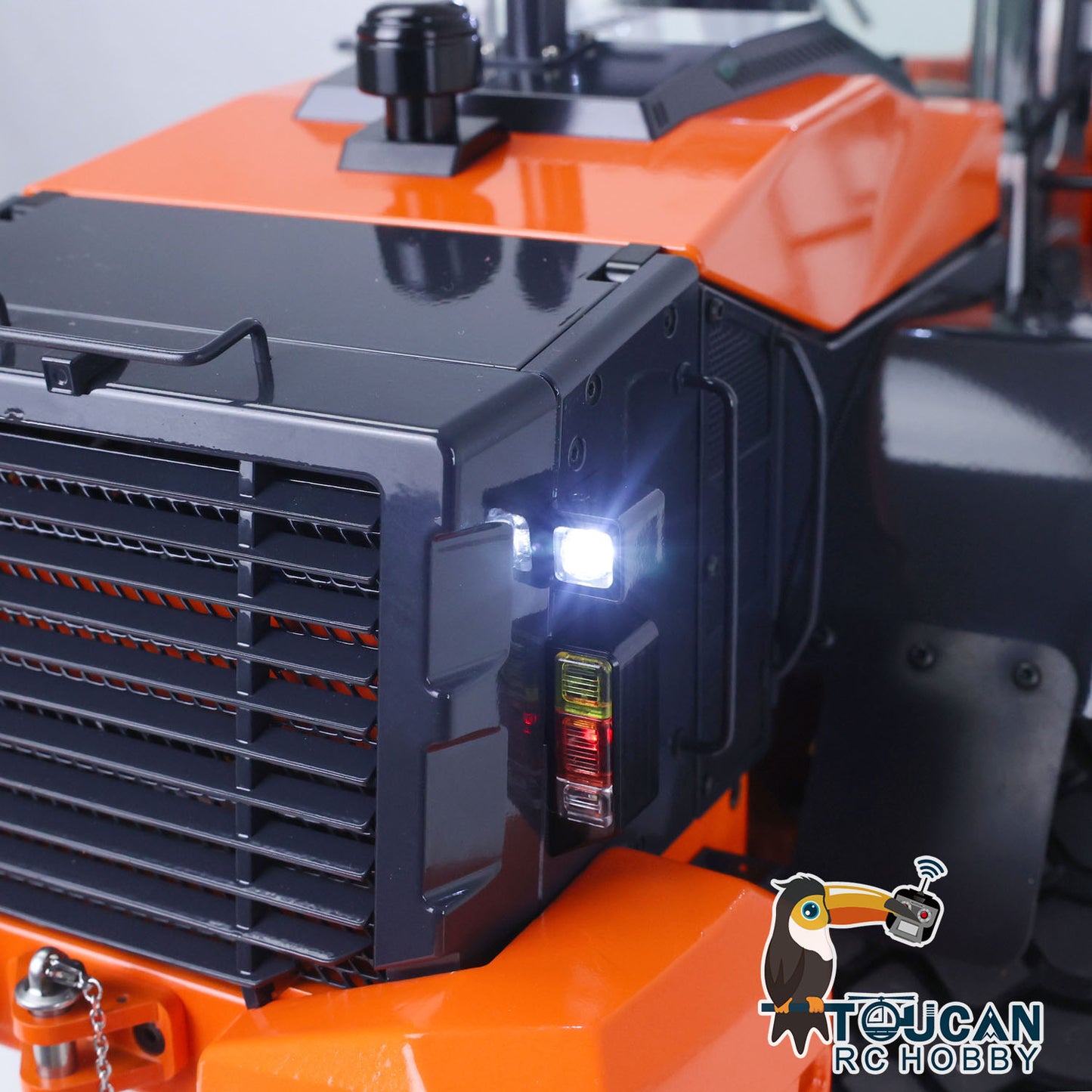 Chargeur hydraulique en métal RC 1/14 ZW370 JDM 198 RTR Voiture de construction radiocommandée avec 201 nouveaux systèmes sonores
