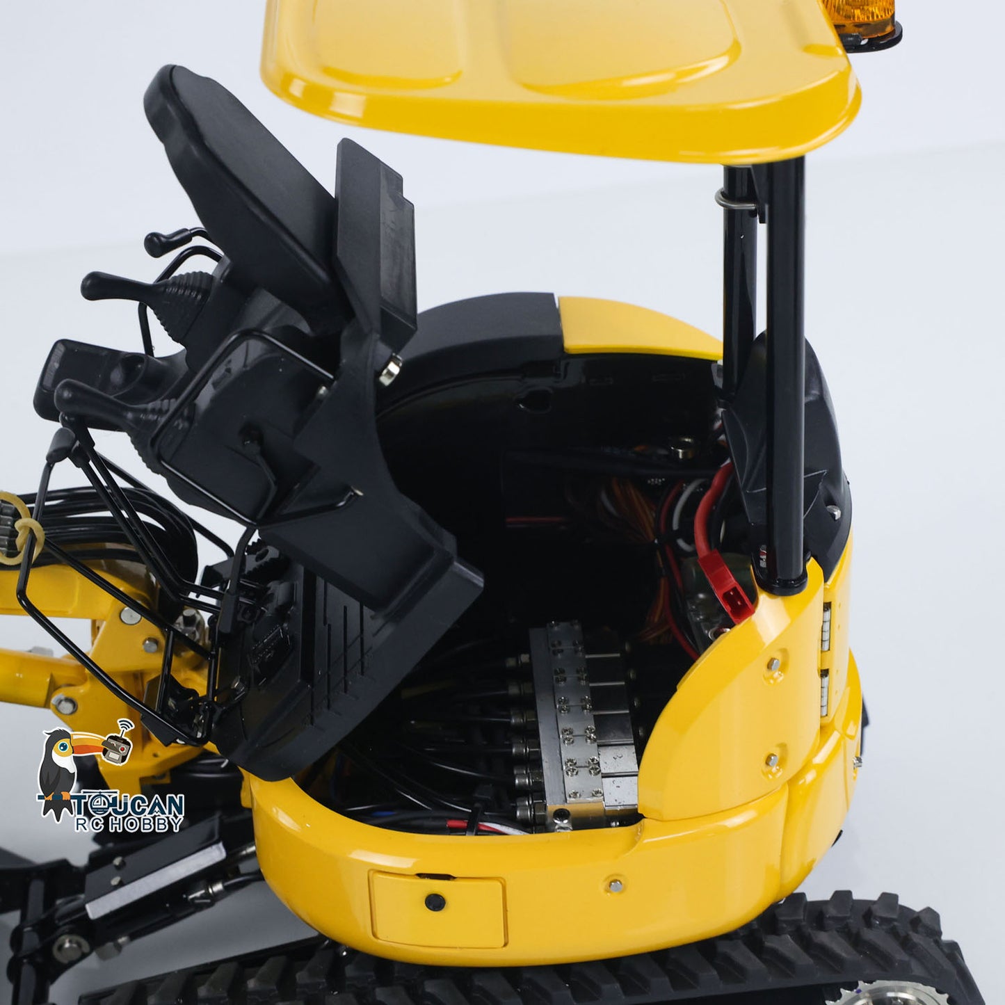 IN STOCK LESU 1/14 Mini RC Hydraulic Excavator PC30 Metal Radio Controlled Digger Model with 6CH Reversing Valves