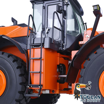 JDM-198 1/14 Metal Hydraulic RC Loader ZW370 With 201 New Sound System