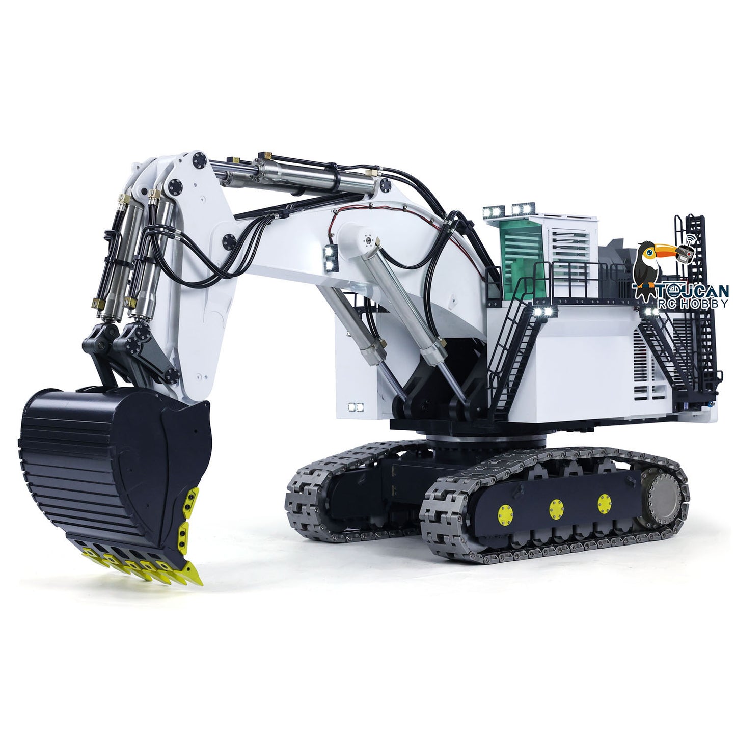 IN STOCK 1/25 Double-pump Hydraulic RC Excavator RTR R9800 Diggers With Sound