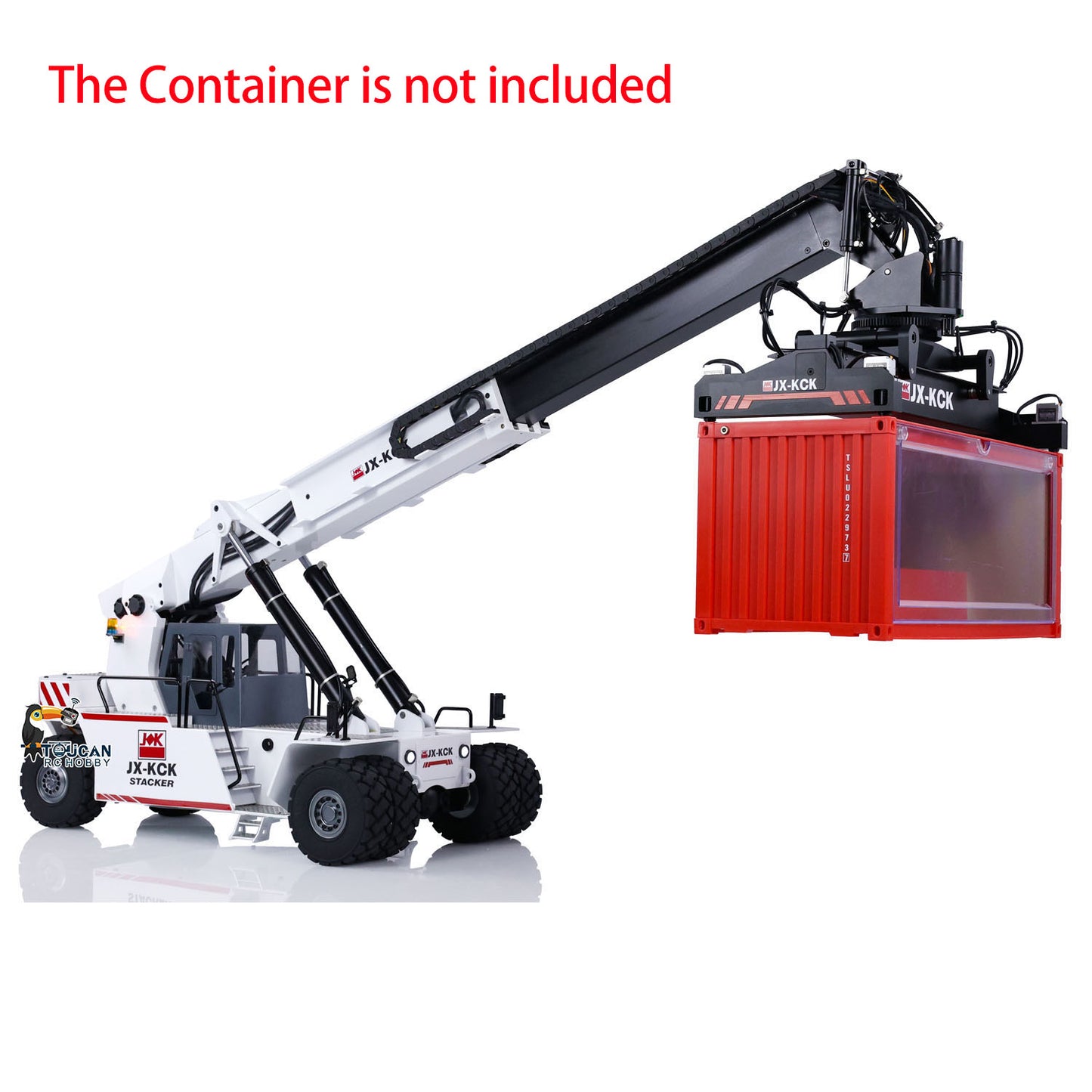 1/14 JX-KCK TFC45 RC Hydraulischer Reach Stacker Containerstapler