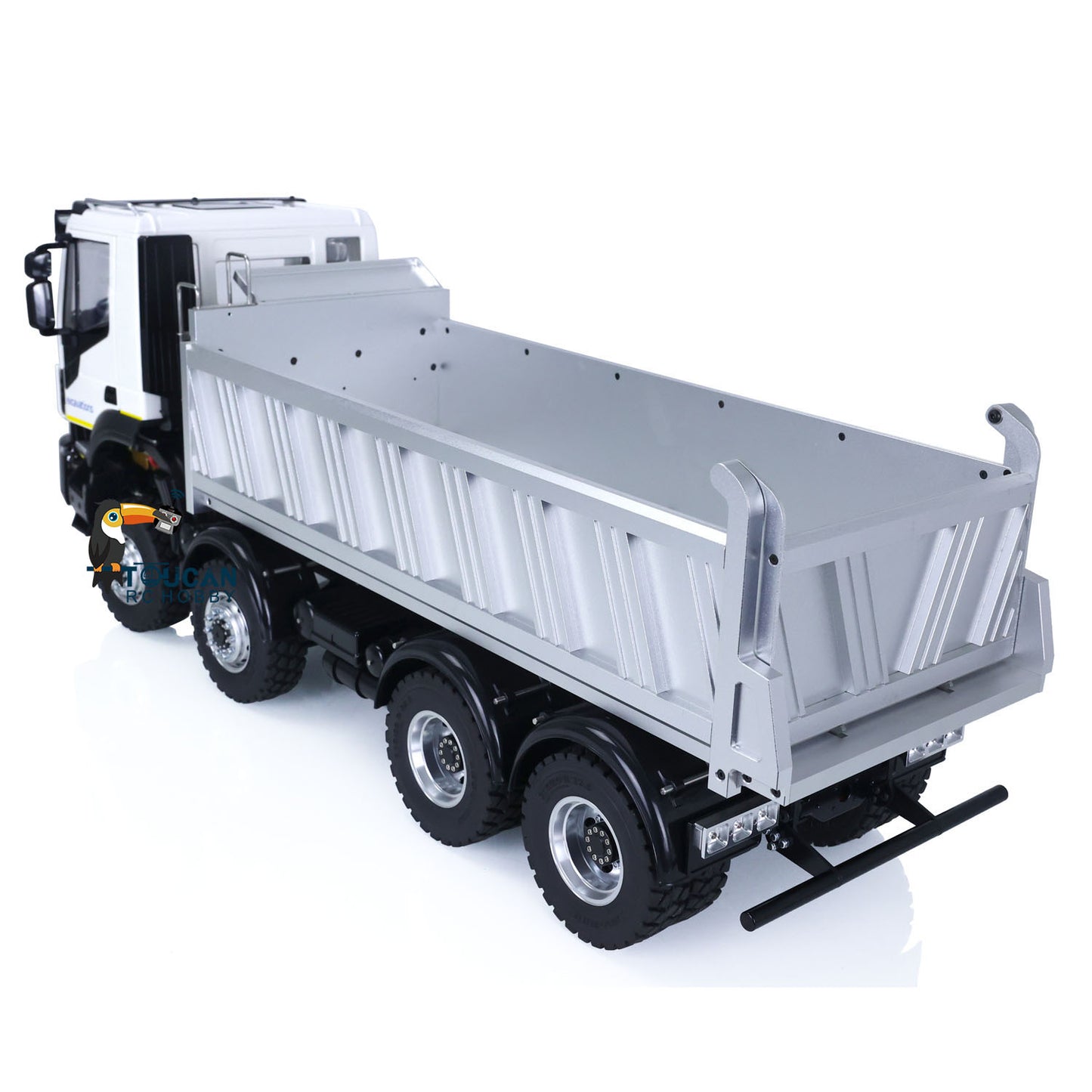 LESU 1/14 AOUE Metall Lackiert Montiert PNP 8x8 RC Hydraulische Dumper Lkw 20130218