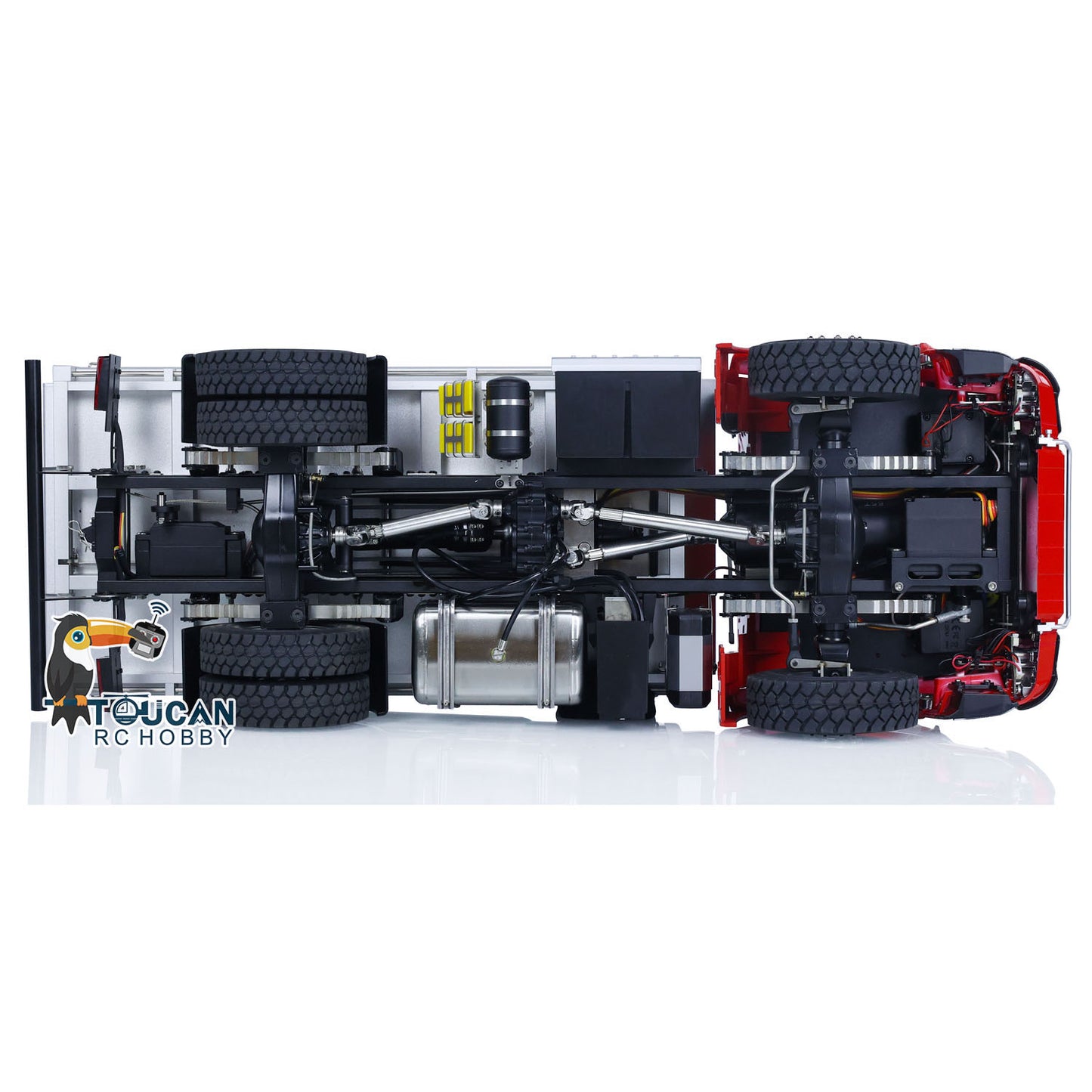 Kabolite 1/14 RC Hydraulischer RTR-Muldenkipper aus Metall