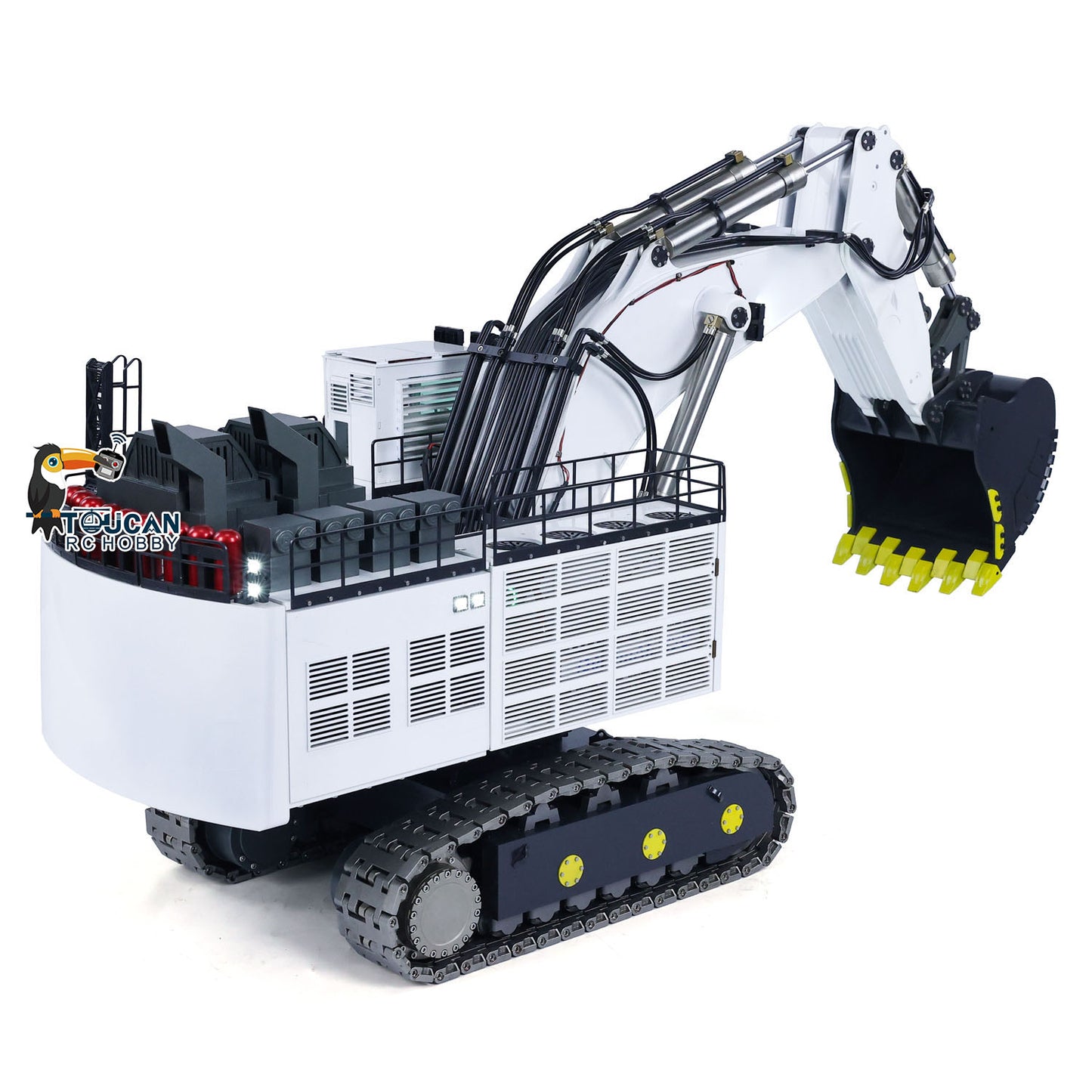 1/25 Double-pump Hydraulic RC Excavator RTR R9800 Diggers With Sound