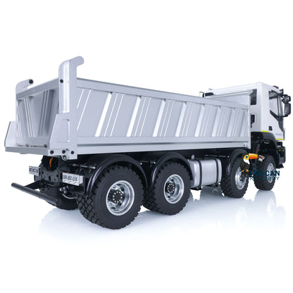 LESU 1/14 AOUE Metall Lackiert Montiert RTR 8x8 RC Hydraulische Dumper Lkw 20130218