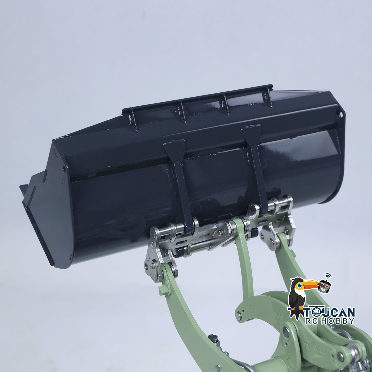 LESU Metal 1/14 Remote Control Hydraulic Loader Aoue WA100M-8 RTR 4CH Valve RC Engineering Vehicle Quick Coupler Lights Sounds