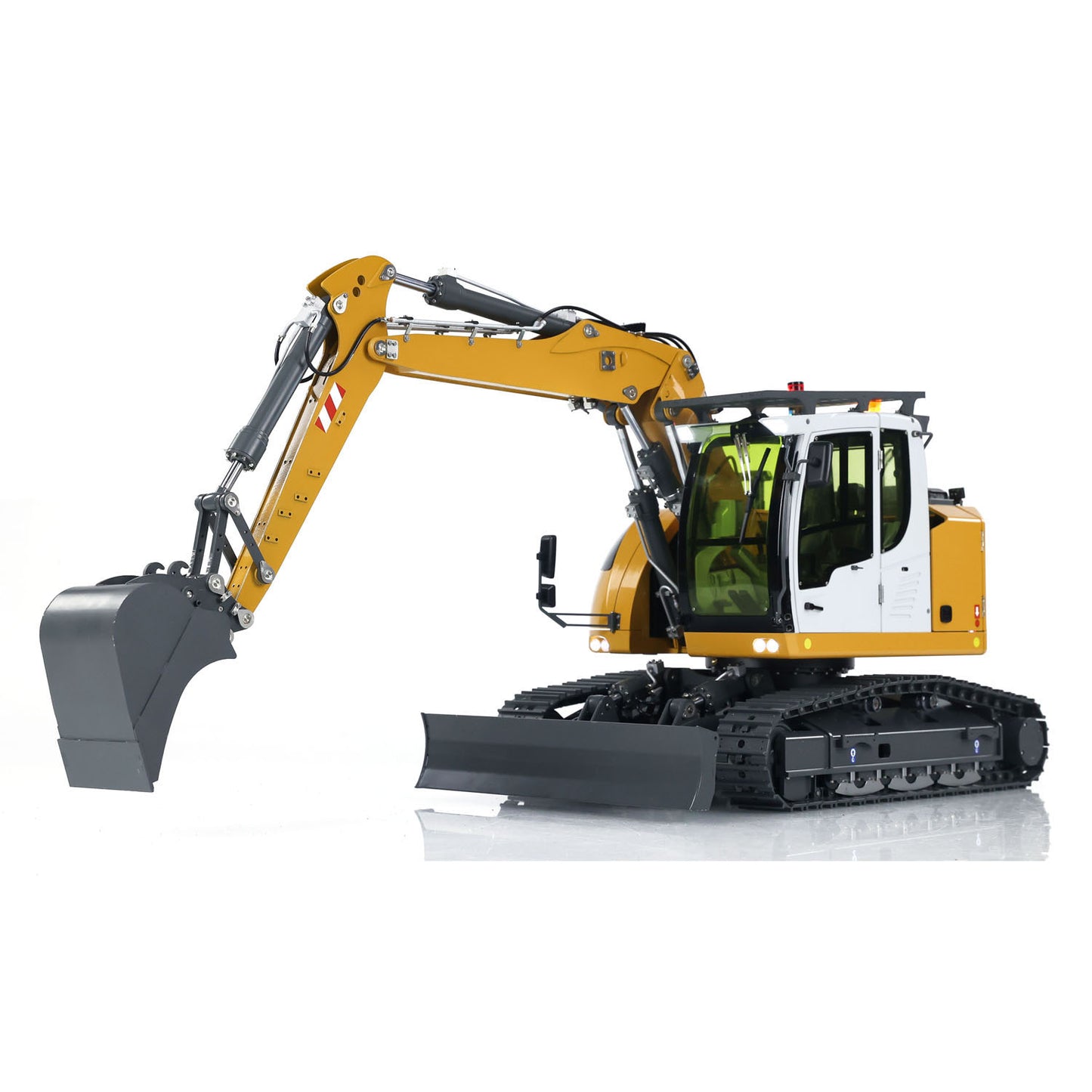 1/14 Radio Controlled Hydraulic Excavator LR 914 5ways Valve RC Digger Model RTR Electric Construction Vehicle Car ST8 Radio Battery