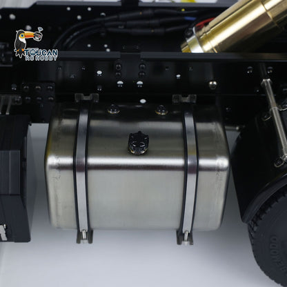 IN STOCK 6x6 1/14 RC Hydraulic Dump Truck 3348 2025 Tipper Metal Axles Gearbox Suspension Bucket Oil Tank Light Sound