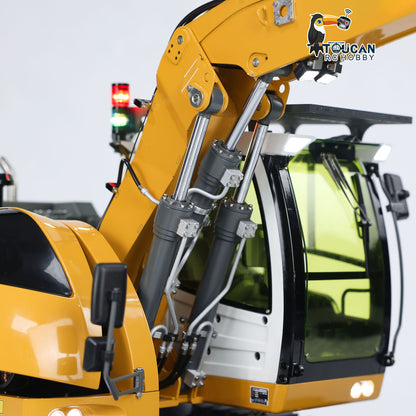 1/14 RC Hydraulic Excavator 914 5-ways Valve Metal Remote Control Digger Model Construction Vehicle