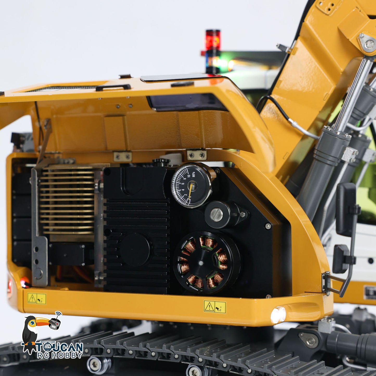 US STOCK 1/14 Radio Controlled Hydraulic Excavator LR 914 5ways Valve RC Digger Model RTR Electric Construction Vehicle ST8 Radio Battery