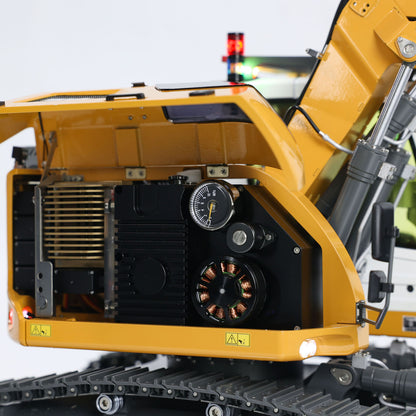 1/14 Radio Controlled Hydraulic Excavator LR 914 5ways Valve RC Digger Model RTR Electric Construction Vehicle Car ST8 Radio Battery