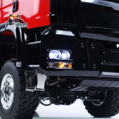 LESU 1/14 RC Logging Truck Timber Trucks Hydraulic Crane Trailer Remote Control Lorry 6x6 Metal Chassis 8CH Valves Light Sound