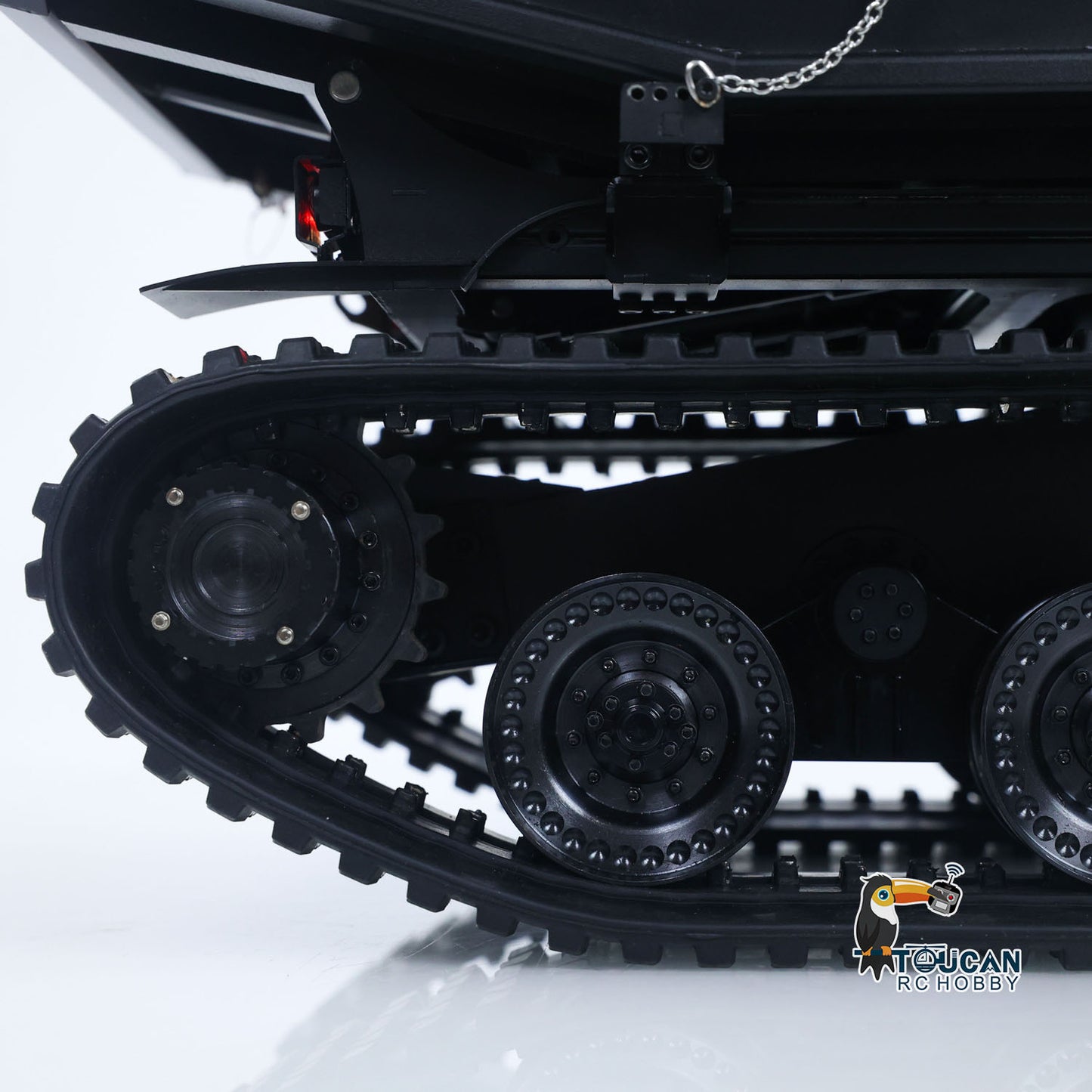 Upgraded Super Frog T14R Panther 1/14 Remote Control Hydraulic Crawler Dumper RC Metal Tracked Tipper Truck Frsky X14 Radio