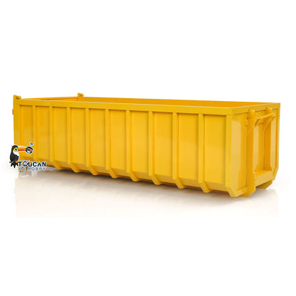 Metal Trash High Bucket for 1/14 10x10 8x8 RC Roll On/Off Hydraulic Dumper Truck