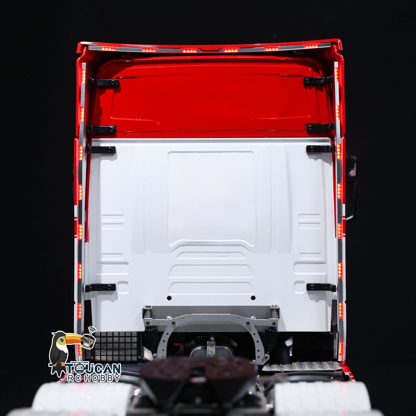 EN STOCK 1/14 Finition RC Tracteur Camion 770S 6x6 Châssis Métal