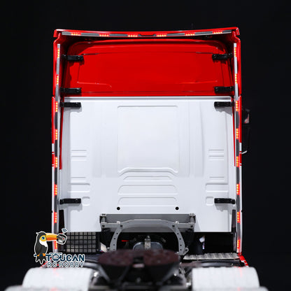 EN STOCK 1/14 Finition RC Tracteur Camion 770S 6x6 Châssis Métal