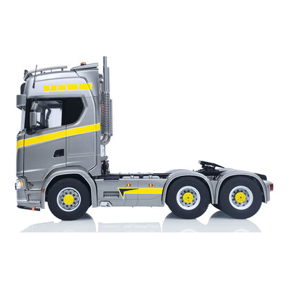 TOUCAN 1/14 RC Tractor Truck 770S RTR 3Speed Lorry 6X6 Metal Chassis Axle Locks Smoke Sound Light Chassis Suspension ST8 Battery
