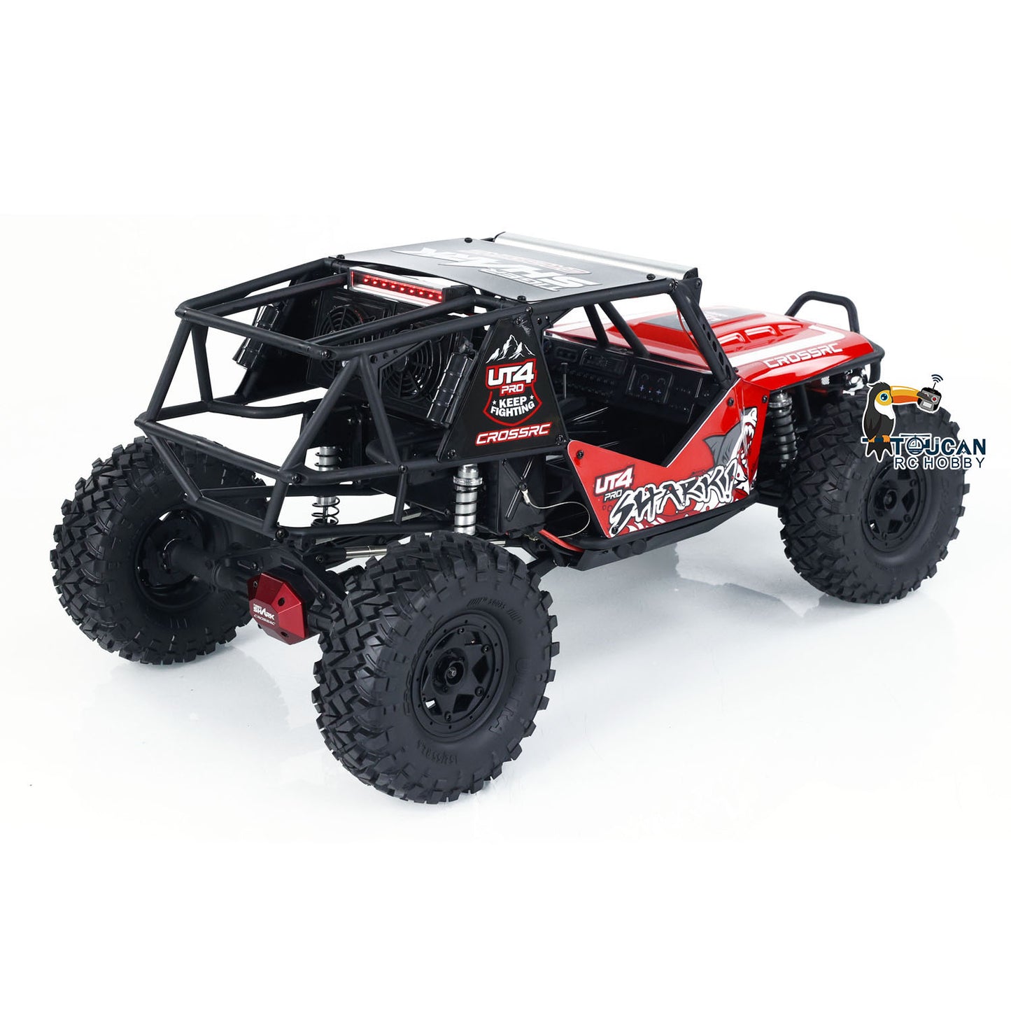 Camion tout-terrain CROSS RC Rock Crawler 2024 UT4 Pro Tiger Shark 1/7