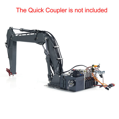 CNC 3 Arms Upgraded Set Hydraulic System for 1/14 EC160E RC Excavator Model