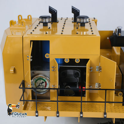 RTR 1/14 Hydraulic RC Excavator 6015B Metal Remote Control Digger Heavy Duty Model Construction Vehicle Flysky PL18EV Lite