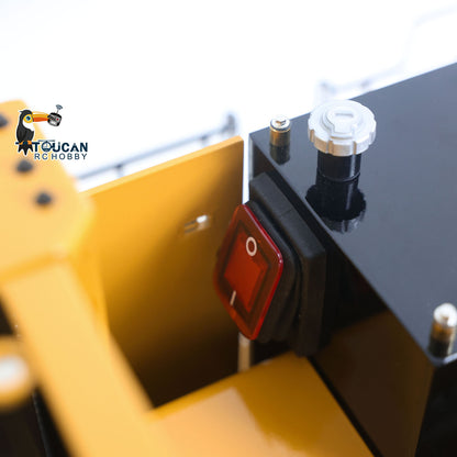 RTR 1/14 Hydraulic RC Excavator 6015B Metal Remote Control Digger Heavy Duty Model Construction Vehicle Flysky PL18EV Lite