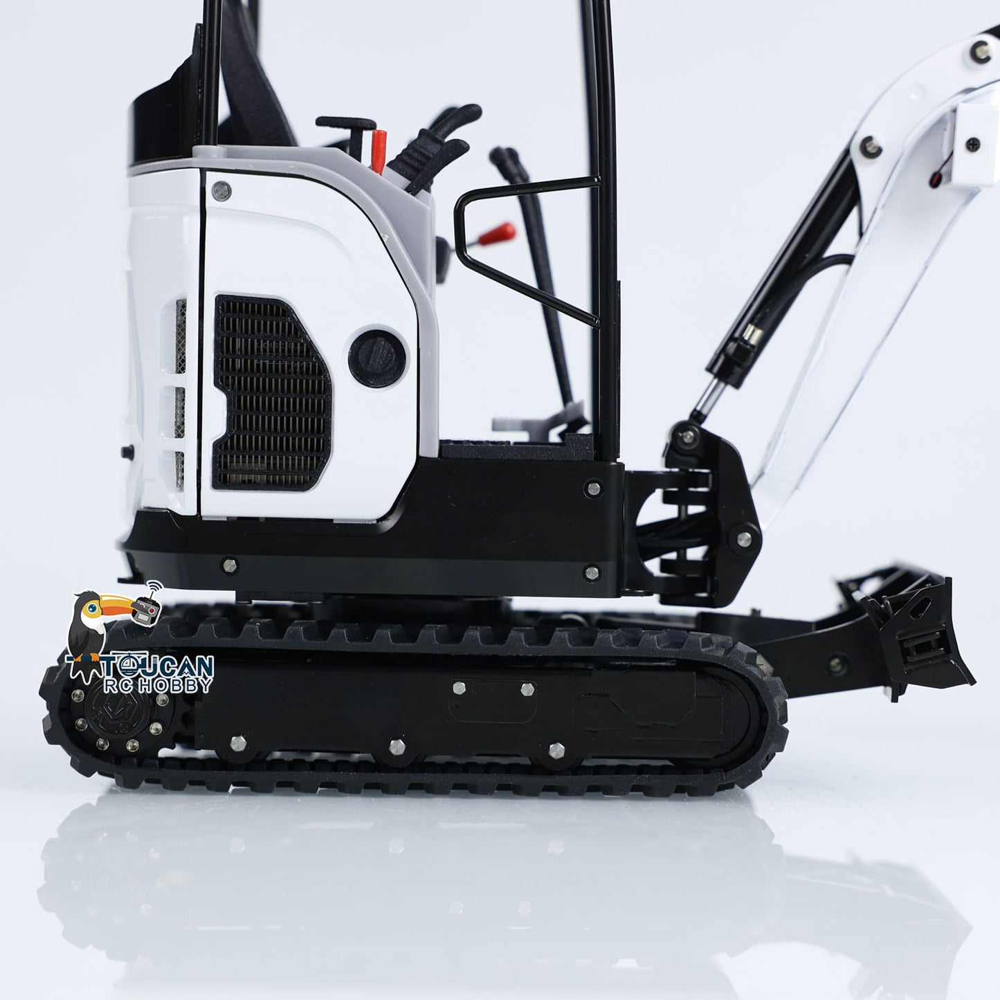 JX Model 1/14 E20 RC Hydraulic Excavator Mini Remote Control Digger & E20 Attachments